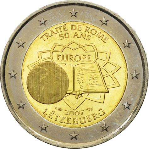 2 Euros Traité De Rome 2007 France Automasites