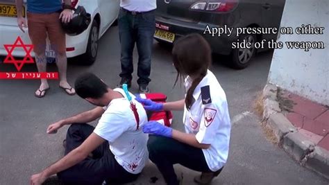 Mda Releases Video On How To Treat Stab Victims The Times Of Israel