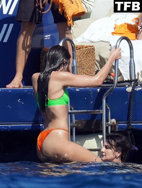 Dua Lipa Shows Off Her Bikini Body Tits While On Holiday In St Barts