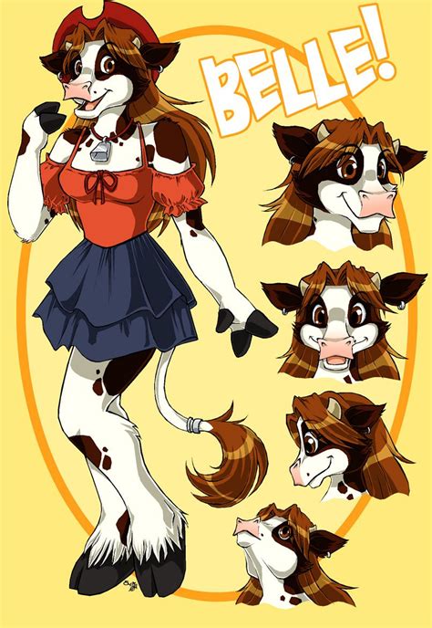 Cow Anthro I Guess You Could Say She S A Cowgirl Furry Art Furry Drawing Anthro Furry