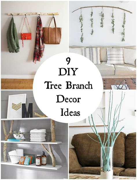 An oversized map pops against the emerald wall, while new tiles and fixtures pull the look together. 9 Now Ideas: DIY Tree Branch Home Decor | Make and Takes | Tree branch decor, Branch decor, Tree ...