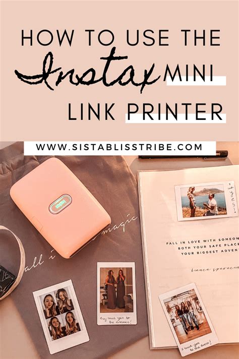 10 Creative Uses For The Instax Mini Link Printer Mini Printer