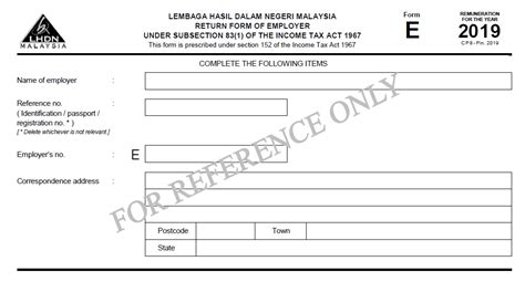 Pendaftaran kemasukan darjah 1/2020 ke sra integrasi (srai). EA Form 2020/2019 and E Form (CP8D) Guide and Download