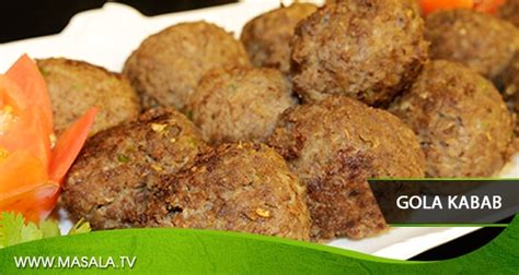 Gola Kabab Recipe Rida Aftab Masala Tv