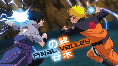 Naruto And Sasuke Final Valley
