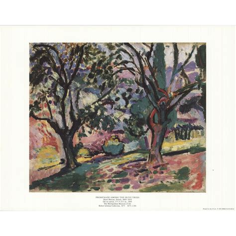 1991 Henri Matisse Promenade Among The Olive Trees Usa Offset