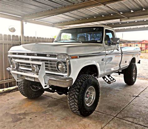 1974 Ford F100 360 4x4 Auto 4 Inch Lift On 15x12 Ford Daily Trucks