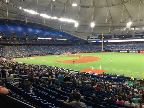 Section 130 At Tropicana Field Tampa Bay Rays