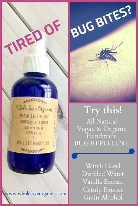 Bug Repellent Natural Bug Spray Organic Skin Care Organic Essential Oils