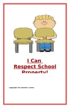 Studies in the junior group classes in the middle group and activities for preschool age, in senior and. Social Story- "I Can Respect School Property" by The ...