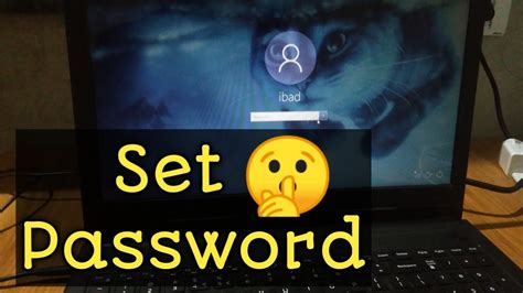 How To Set Password On Windows 10 Laptop How To Set Windows 10