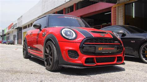 Mini Cooper Cooper S F56 Installed Jcw Style Carbon