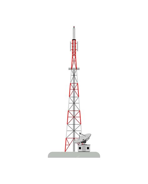 Premium Vector Communication Tower