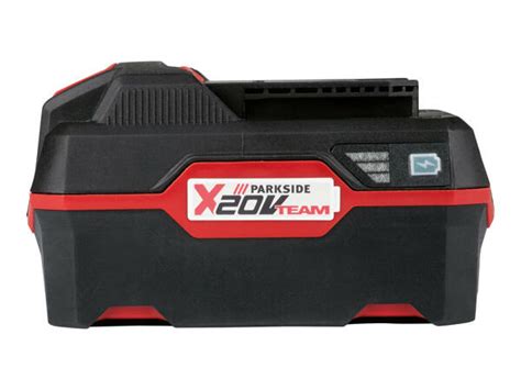 Baterija je nerabljena, isprobana, u originalnoj kutiji. Parkside 20V 4Ah Battery - Lidl — Great Britain - Specials ...