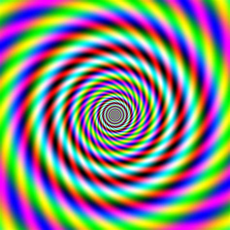 Colorful Hypnotic Spiral