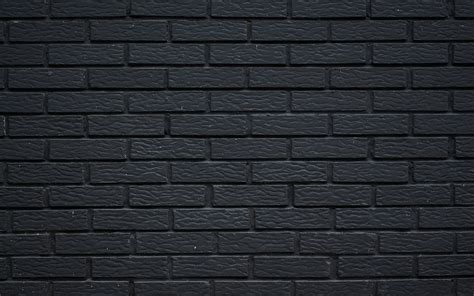Download Wallpaper 3840x2400 Brick Wall Texture Black 4k Ultra Hd 16