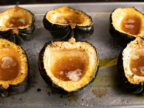 How To Roast Acorn Squash Maple Roasted Acorn Squash Recipe Ina