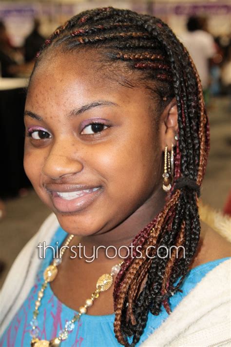 African american toddler braids with beads. Kids Hairstyles for Girls
