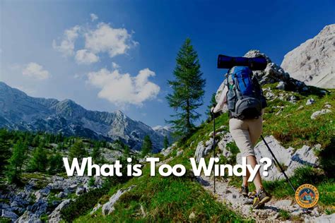 Braving The Breeze How To Hike Safely In High Winds