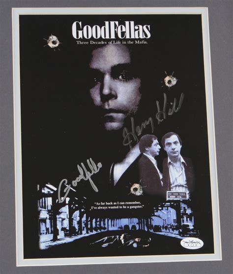 Henry Hill Signed Goodfellas 14x17 Custom Framed Photo Display