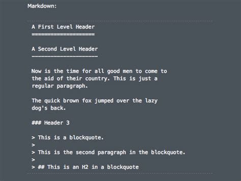 For Focused Writing Markdown Is Your Best Friend