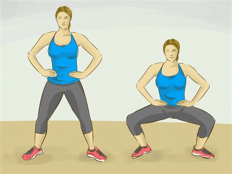 Raise your hips, then lower them as low as possible without touching the floor. 3 Ways to Lose Hip Fat - wikiHow