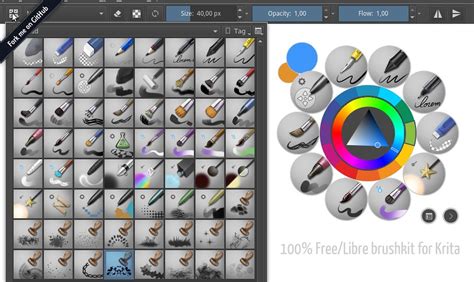 14 Free Krita Brushes And Brush Packs Art Reviews Krita Krita