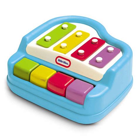 Tap A Tune Piano Nursery Toy By Little Tikes Blue New Ebay