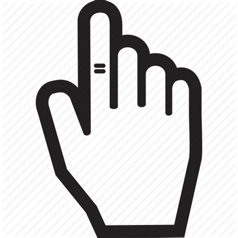 Hand Cursor Icon 381118 Free Icons Library