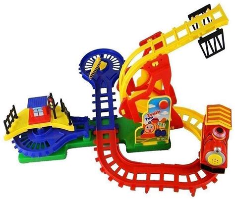 Buy Changing And Flipping Tracks Fun Train Toy With Track 3 Year Old