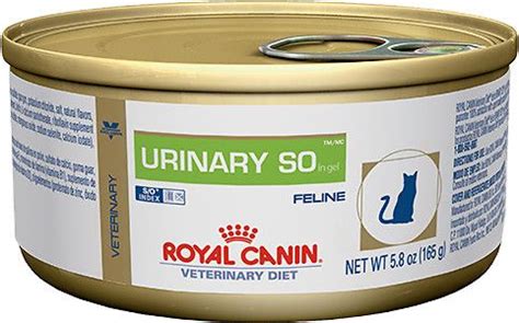 Find out if your cat should switch to a new diet. Royal Canin Veterinary Diet Urinary SO in Gel Canned Cat ...