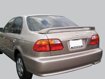Maybe you would like to learn more about one of these? Honda Civic 4-Door Sedan Factory Style Spoiler 1999-2000
