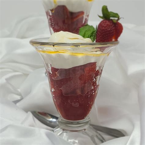 Yogurt And Strawberry Parfait Recipe Chef Veera