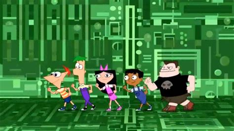 Image The Gang Dancing Phineas And Ferb Wiki Your Guide To
