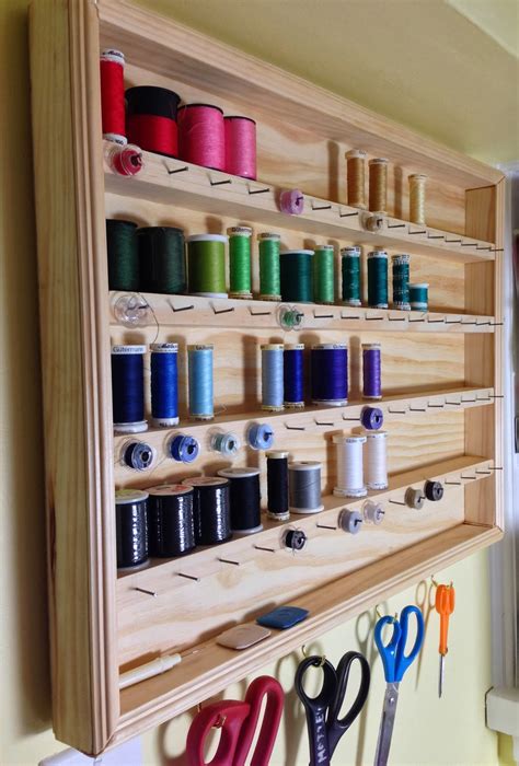 The Crafty Magpie Sew Organized Constructing A Thread Organizer