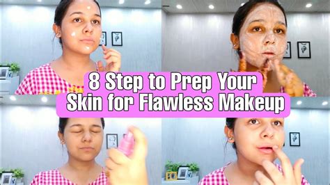 8 Step To Prep Your Skin For Flawless Makeup Youtube