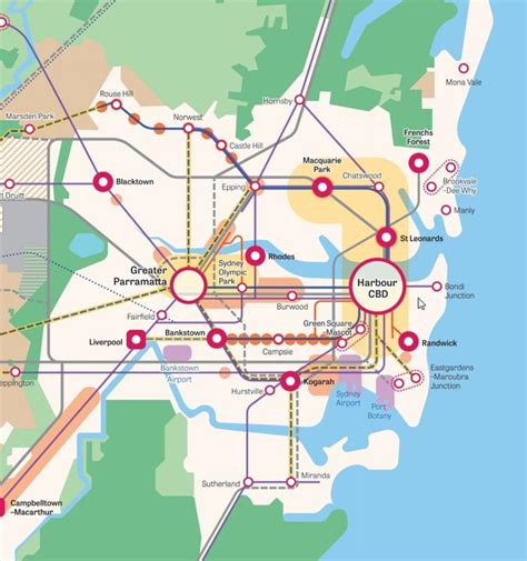 Greater Sydney Commission Reveal Plans For Transport Links From Norwest