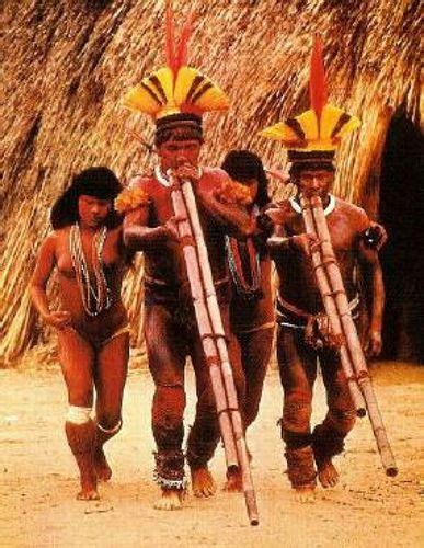 Regard Sur Les Kamayura Tribal Men Indigenous Tribes Tribes Women