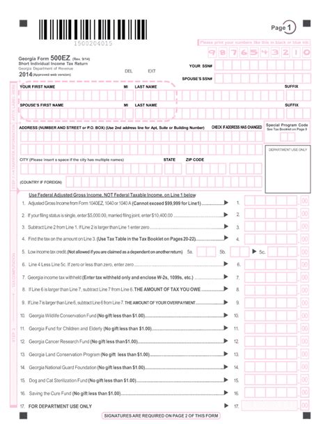 Dor Georgia Gov Fill Out And Sign Online Dochub
