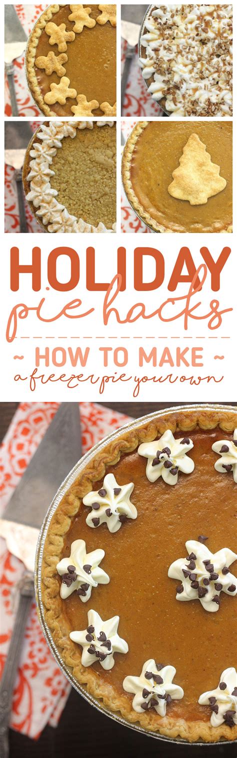 Find healthier food choices at healthy options stores and online. How to Make a Frozen Pie your Own for the Holidays | Frozen pie, Store bought pie dough, Holiday ...