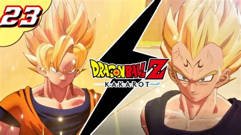 Goku Ssj2 Vs Majin Vegeta Dragon Ball Z Kakarot Gameplay Ita 23