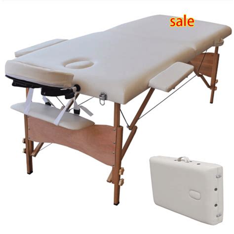New Hot 84l Portable Massage Table Facial Spa Bed Tattoo Wfree Carry Case White Cheap Tattoo