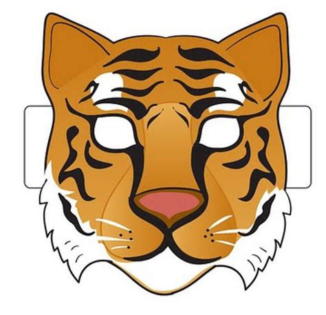 Printable Animal Masks Animal Masks Tiger Mask