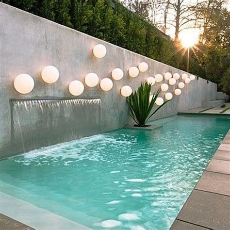 Awesome Small Swimming Pool Designs With Waterfall Swimmingpools