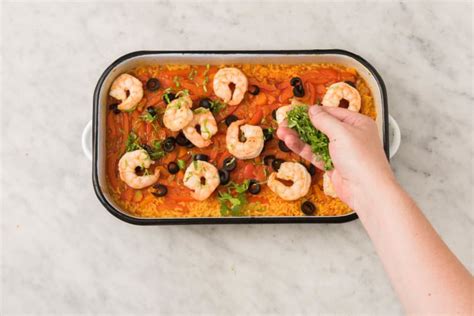 Spaanse Rijstschotel Met Garnalen Recept Hellofresh