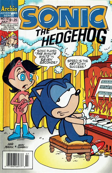 Archie Sonic The Hedgehog Issue 12 Sonic News Network The Sonic Wiki