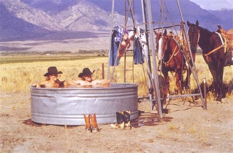 Cowgirls And Water Tank Western Life Ranch Life Western Art