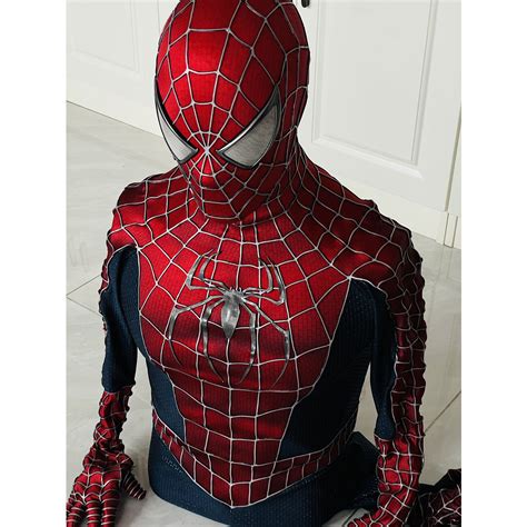 Spider Man Suit Customization Sam Raimi Spider Man Customized Etsy Uk