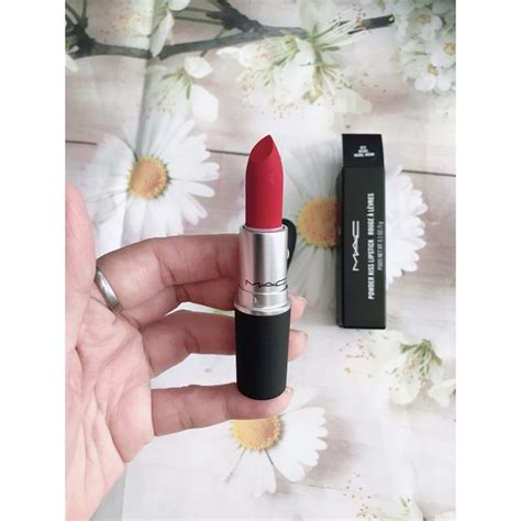 Son Mac 922 Werk Werk Werk Powder Kiss Lipstick 3g Italy Shopee Việt Nam