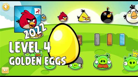 Angry Birds 2022 Golden Eggs Level 4 Walkthrough Youtube